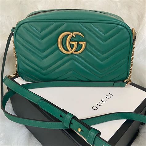 gucci marmont verde smeraldo|gucci marmont handbags.